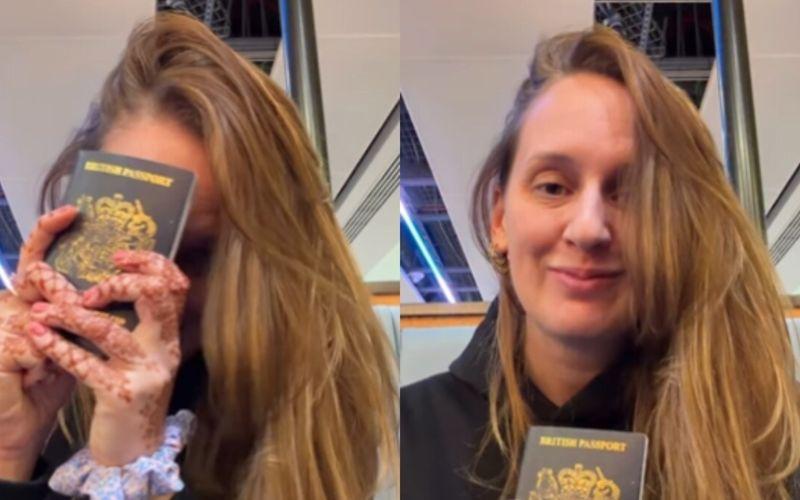 दो बार रिजेक्ट हुआ भारत का Visa, खुशी से ऐसे झूमी ब्रिटिश महिला, Video Viral