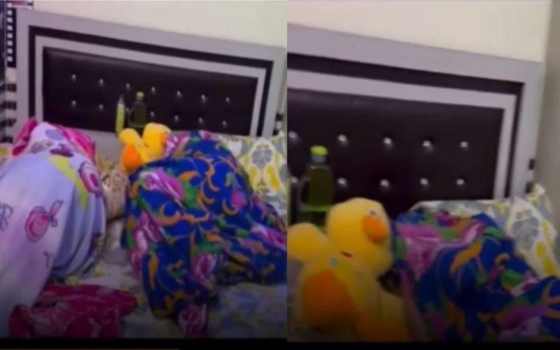 सुबह देर तक सोते बच्चों को मां ने ऐसे उठाया, बुलाए बैंड वाले, देखें नजारा